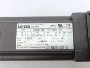 LENZE MCS 06141RS0B0-B11N-ST5S00N-ROSU Servo Motor