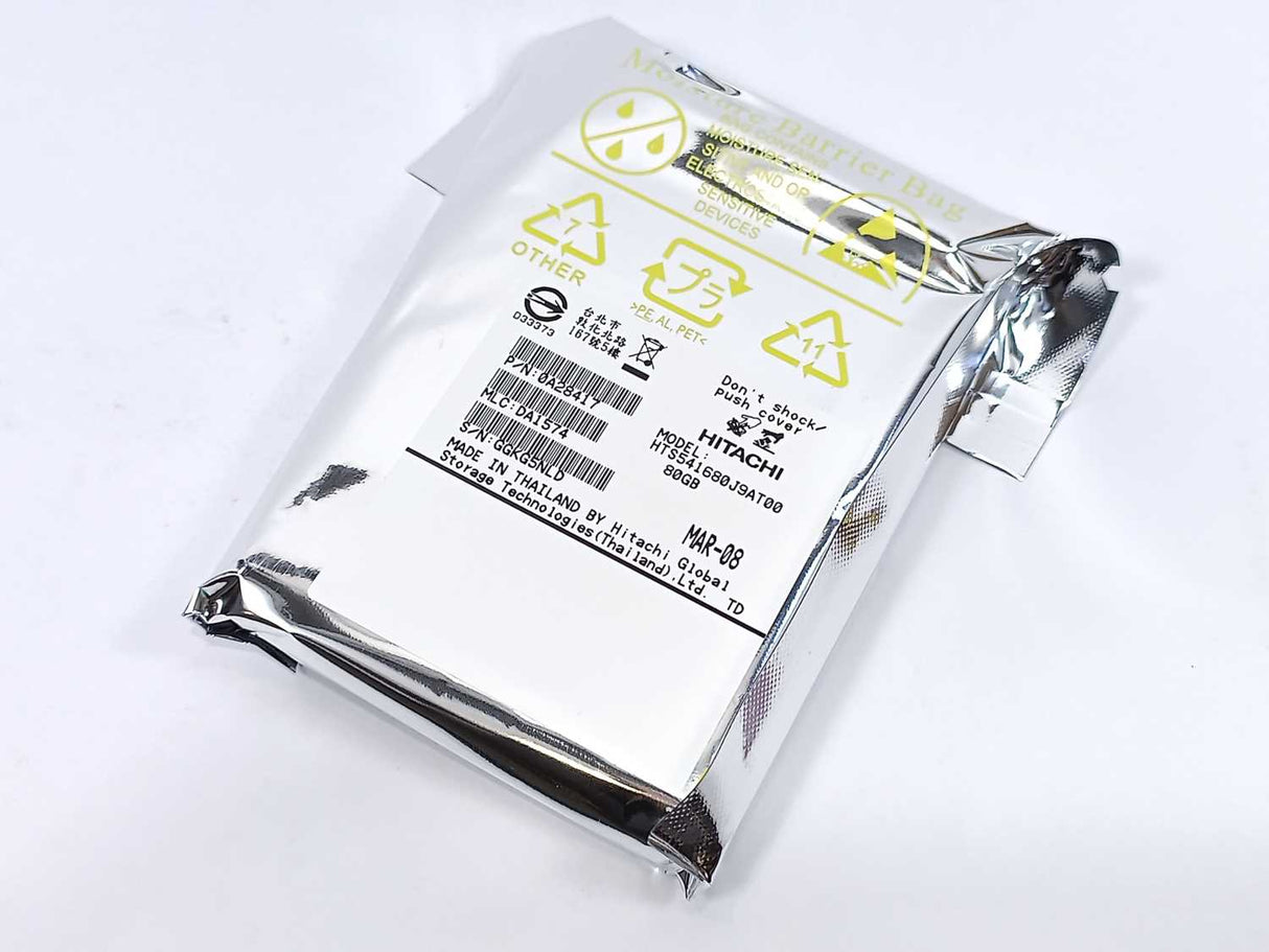 HITACHI 0A28417 HTS541680J9AT00 80GB Hard Disc Drive. Batch of 20 pcs.