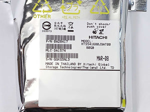 HITACHI 0A28417 HTS541680J9AT00 80GB Hard Disc Drive. Batch of 20 pcs.