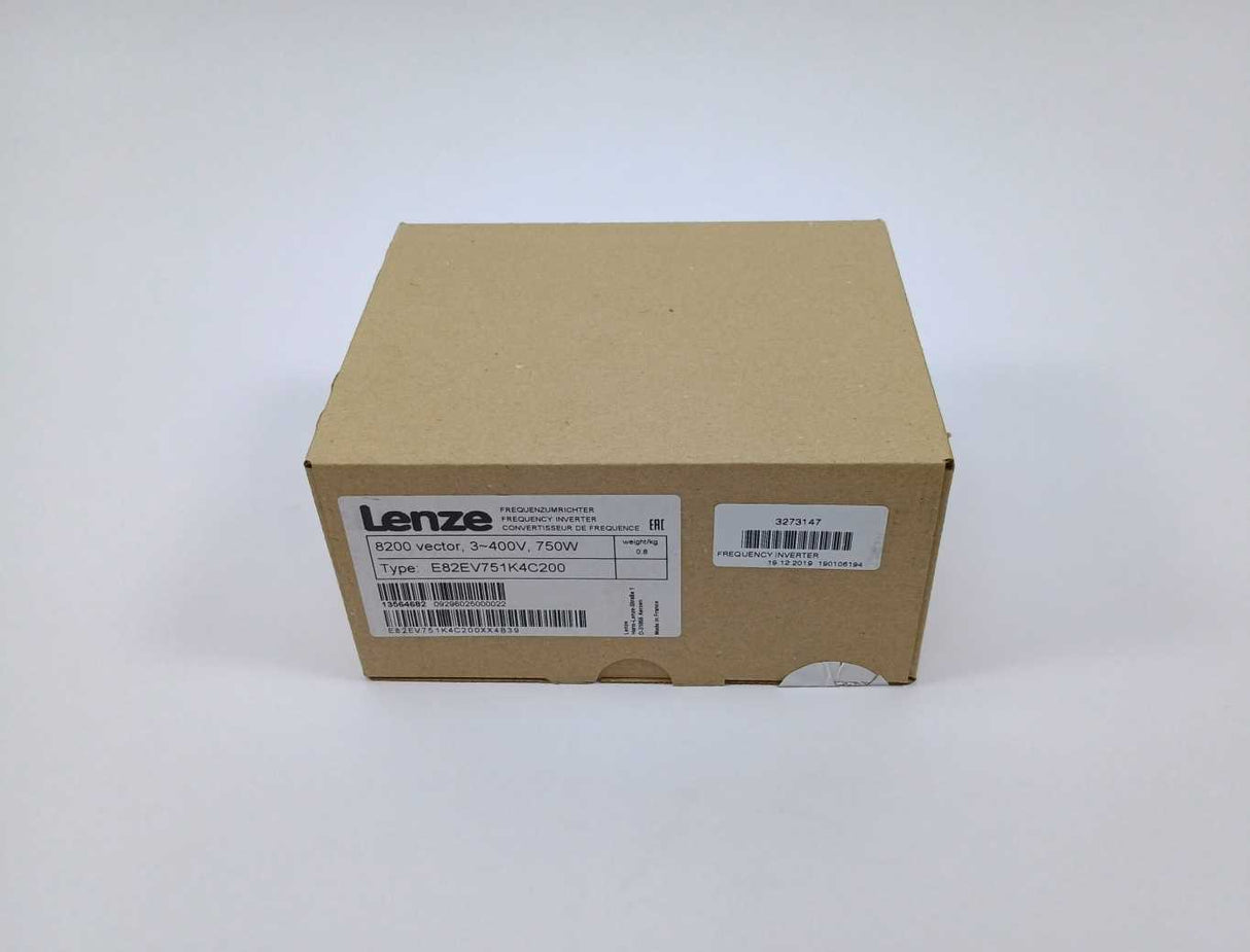 LENZE E82EV751K4C200 8200 vector, 3~400V, 750W, FREQUENCY INVERTER 13564682