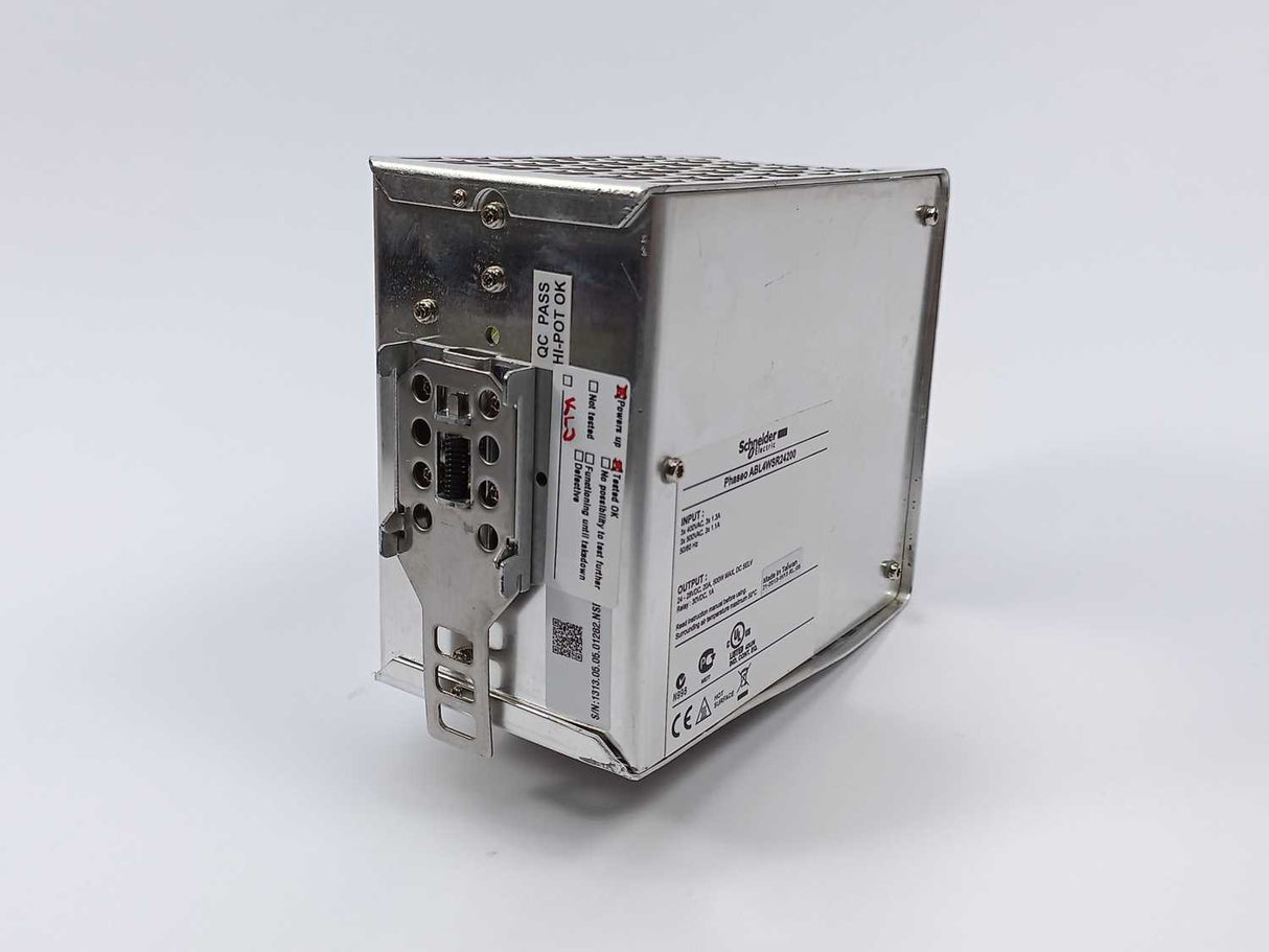 Schneider Electric ABL4WSR24200 Regulated Switch Power Supply, 3 phase 24V 20A