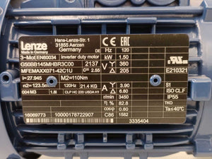 LENZE G50BB145MHBR3C00 Gear Motor