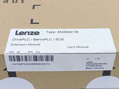 LENZE EMZ2221IB Extension Module