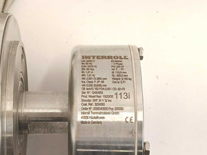 Interroll 113i Drum Motor - 225W - Ø 115,0mm - SL 300,0mm