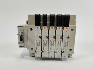 SMC Pneumatics 750-SV20-00100510 with 5x SV2100-5FU 5-Port Valve