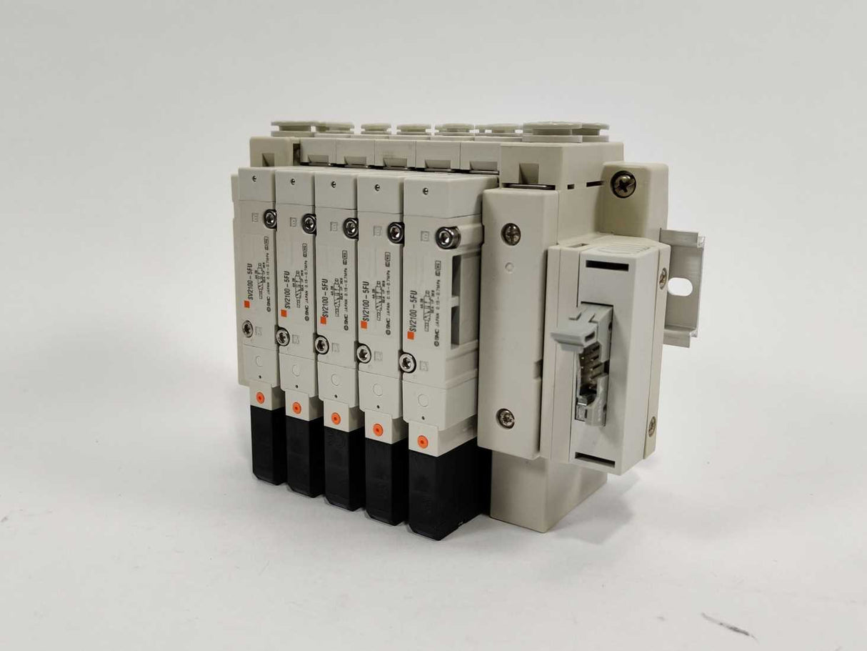 SMC Pneumatics 750-SV20-00100510 with 5x SV2100-5FU 5-Port valve