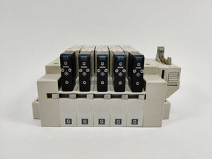 SMC Pneumatics 750-SV20-00100510 with 5x SV2100-5FU 5-Port valve