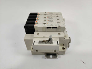 SMC Pneumatics 750-SV20-00100510 with 5x SV2100-5FU 5-Port valve