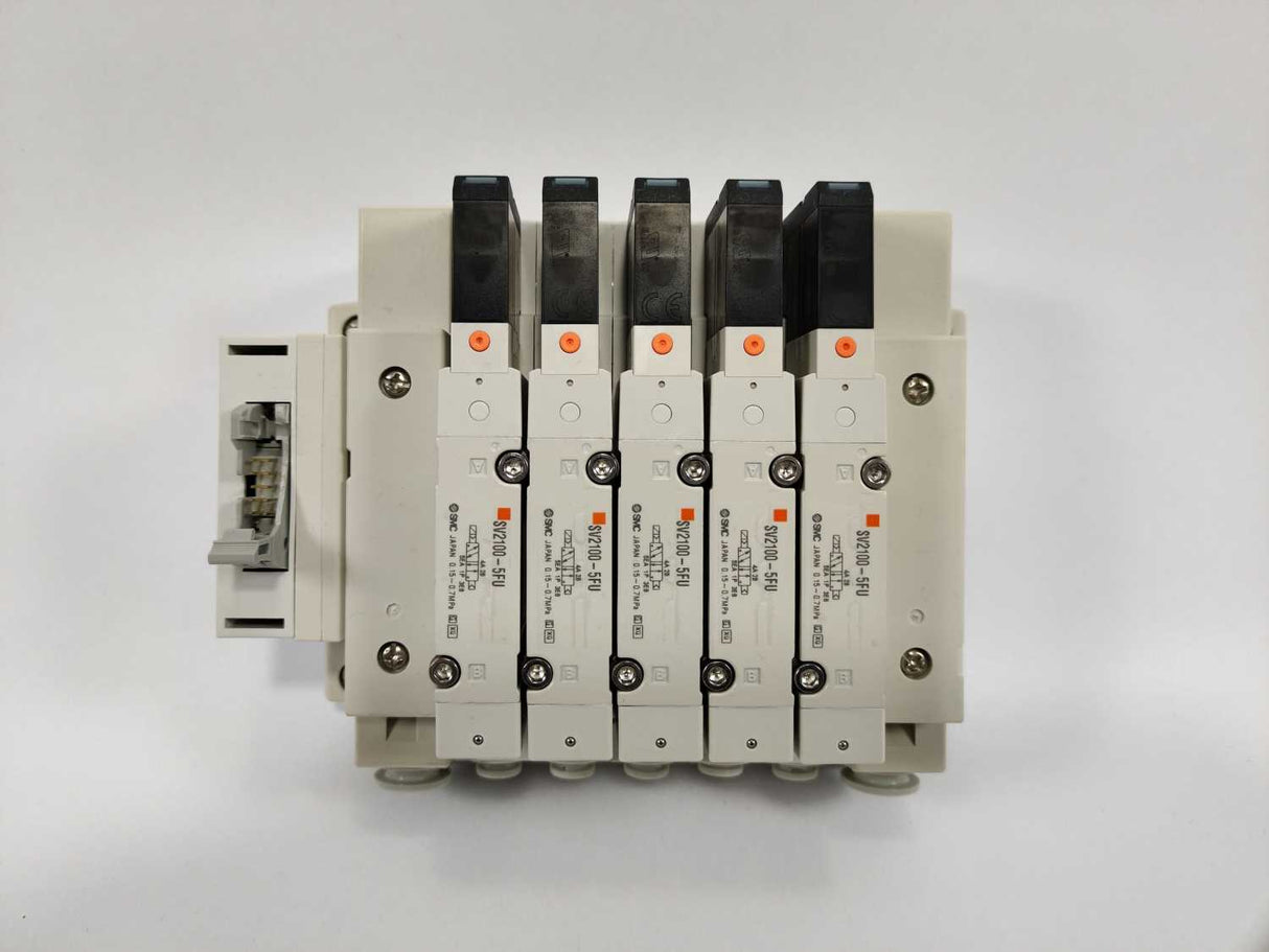 SMC Pneumatics 750-SV20-00100510 with 5x SV2100-5FU 5-Port valve