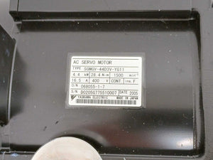 YASKAWA SGMGV-44D3V-YG11 4,4kW AC Servo Motor