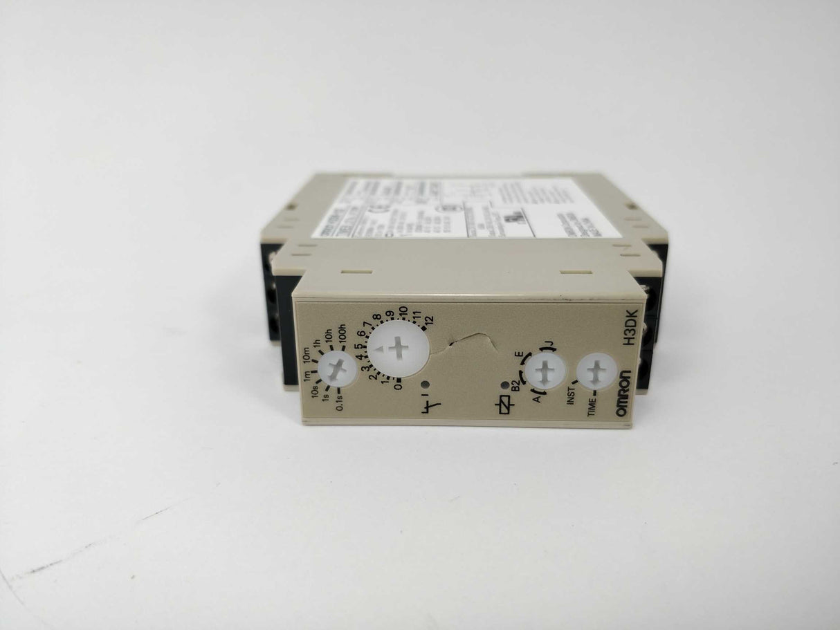 OMRON H3DK-S2 Timer conforms to  EN61812-1