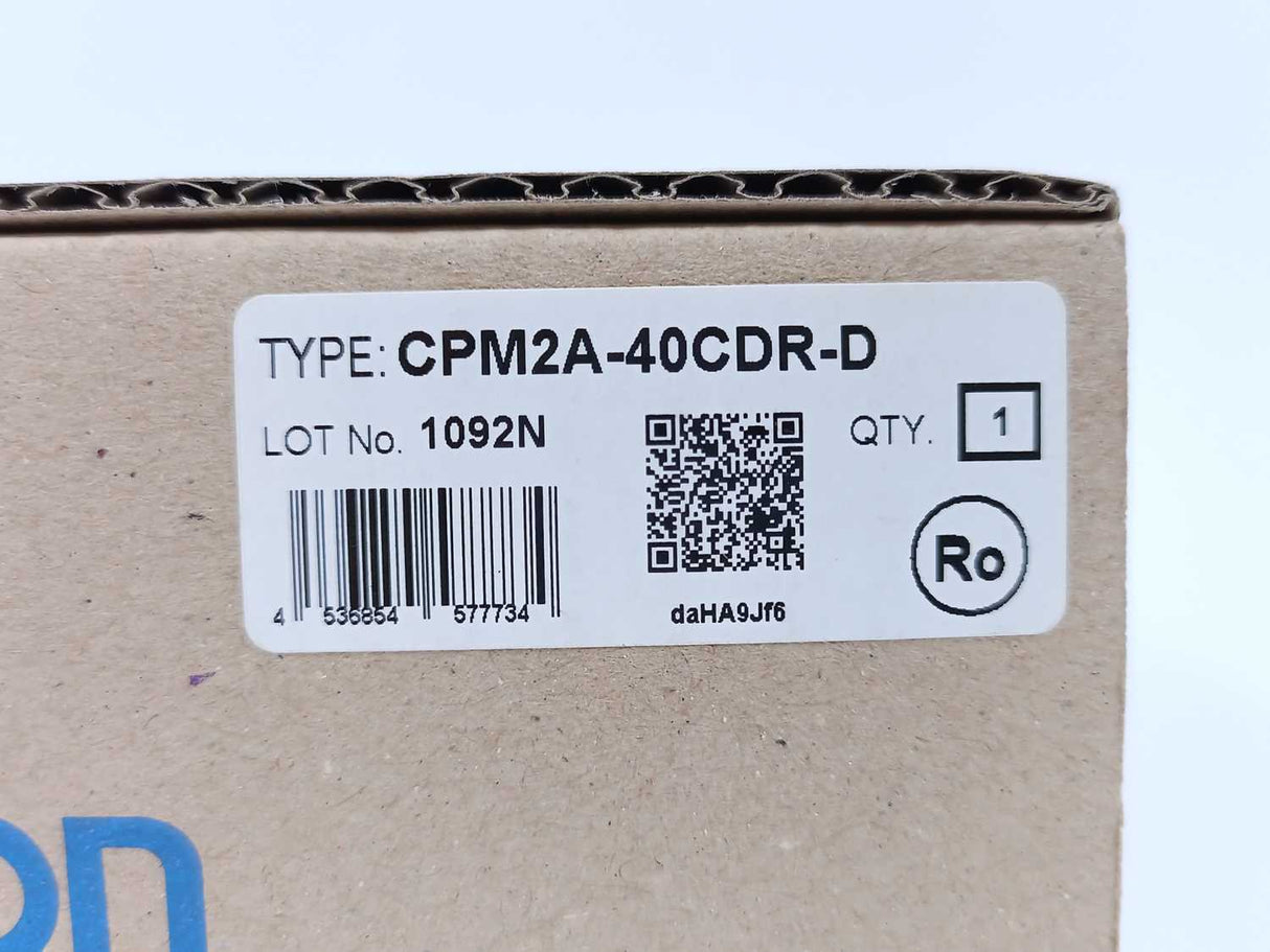 OMRON CPM2A-40CDR-D Programmable Controller