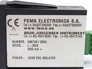 Fema L-35/A MINIATURE meter for PROCESS