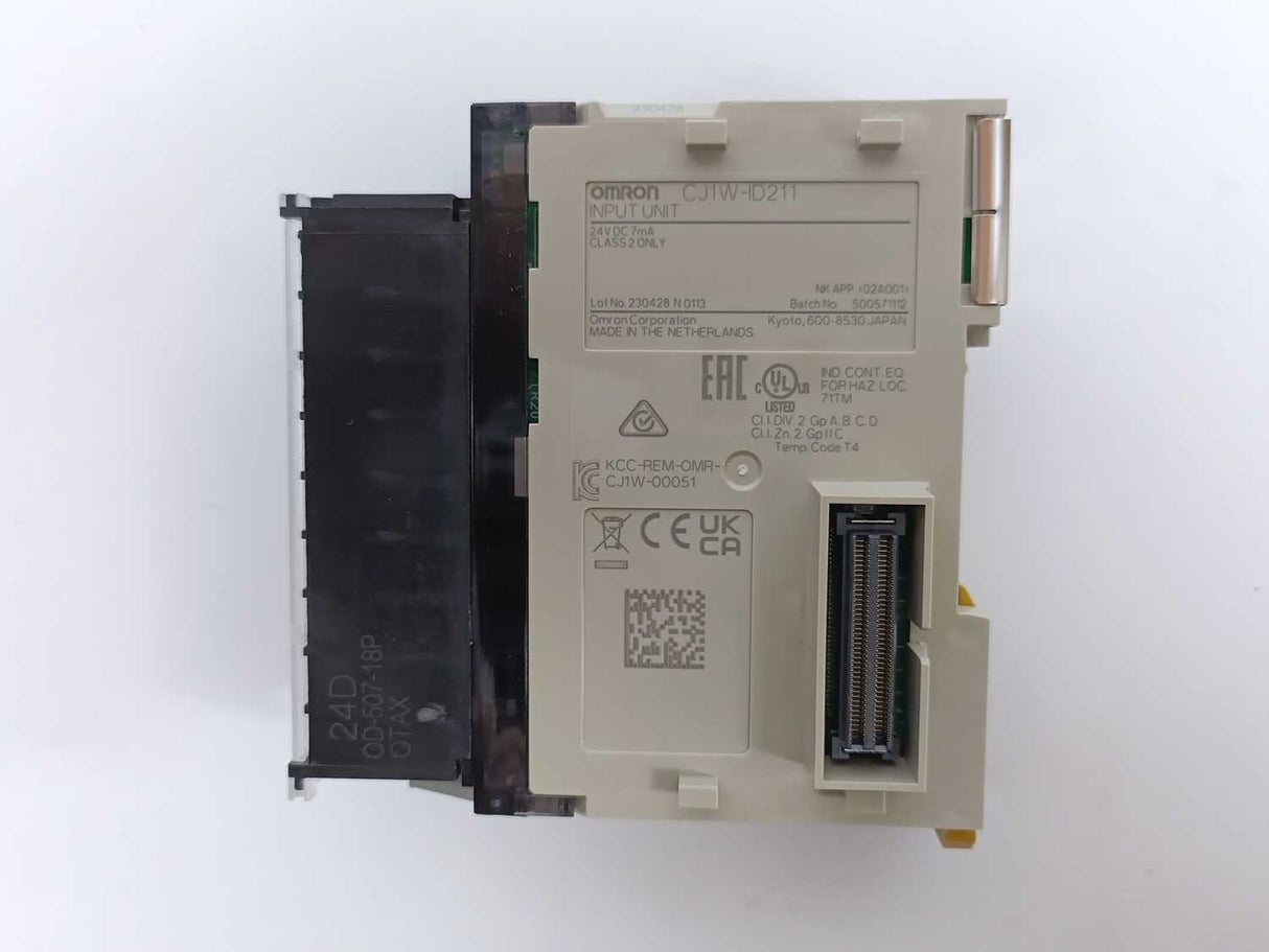 OMRON CJ1W-ID211 Input Unit ID211 24V DC 7mA