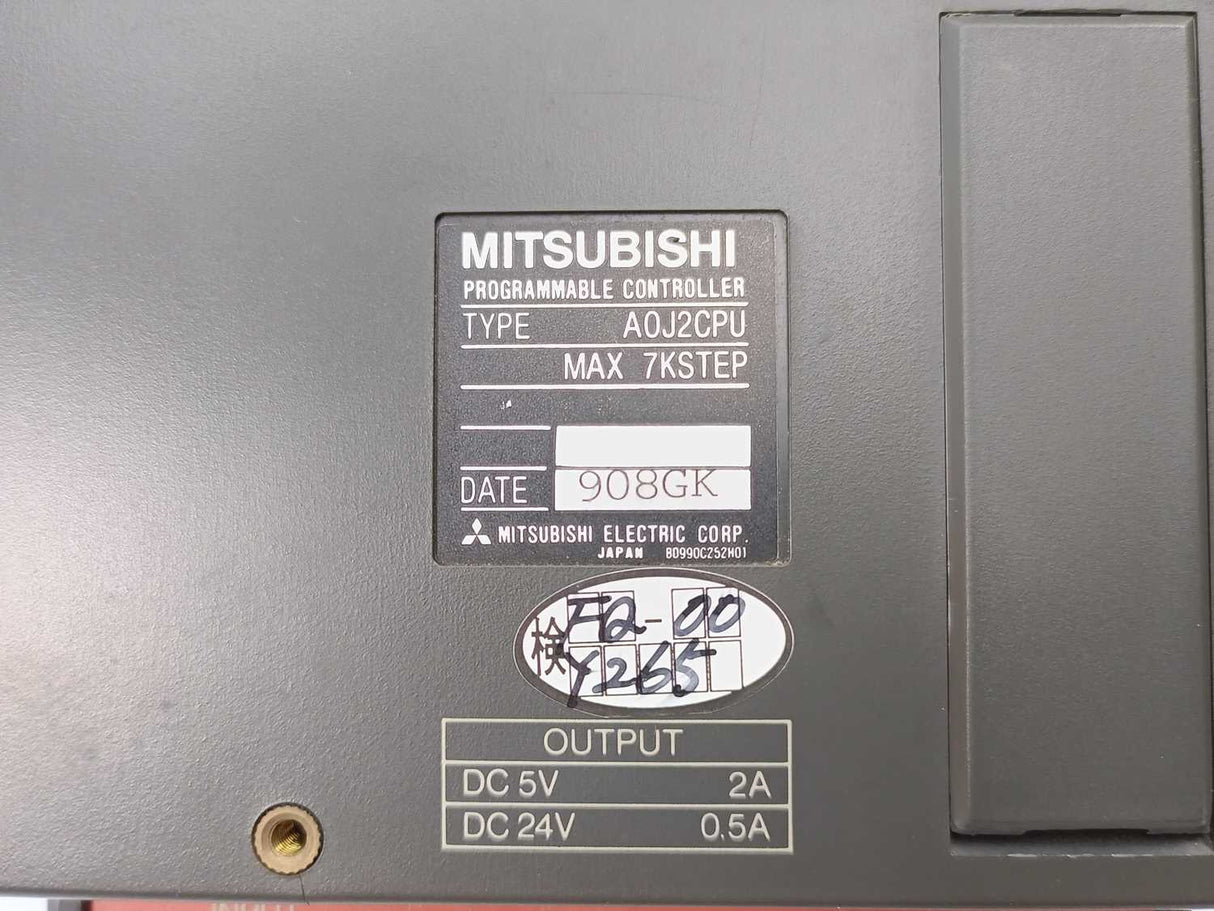 Mitsubishi A0J2CPU Programmable Controller 7KSTEP