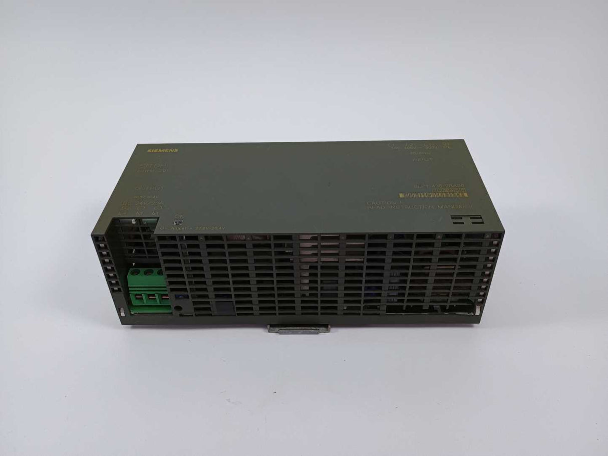 Siemens 6EP1436-2BA00 24V 20A SITOP Power 20, POWER SUPPLY