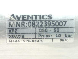 Emerson / Aventics 0822395007 Pneumatic Cylinder. Pmax: 10 bar