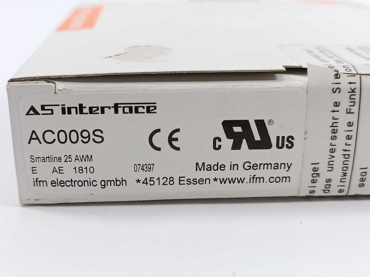 Ifm Electronic AC009S Safe AS-Interface control cabinet module