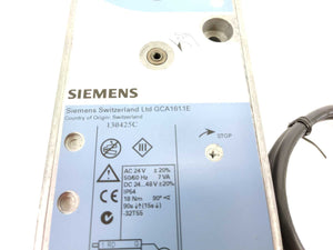 Siemens GCA161.1E Rotary air damper actuator