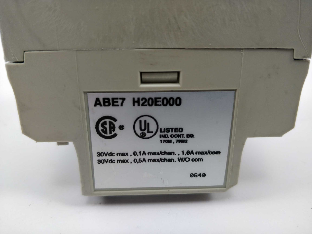 TELEMECANIQUE ABE7-H20E000 16 Digital I/O Module 24V DC