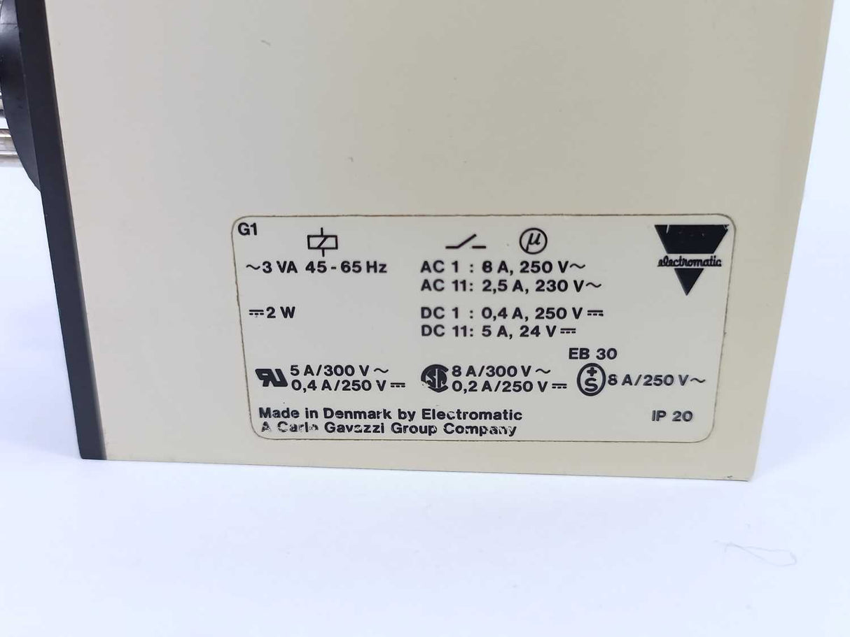 Electromatic SP239230 Dividing Relay, 230 V~ 50/60 Hz