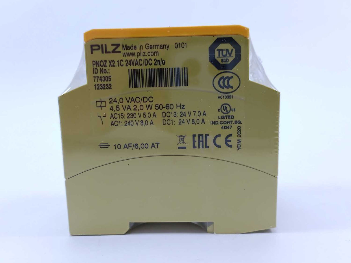 Pilz 774305 PNOZ X2.1C 24VAC/DC 2N/O