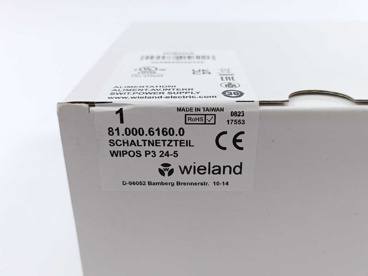 Wieland 81.000.6160.0 Switched-Mode Power Supply 24V 5A