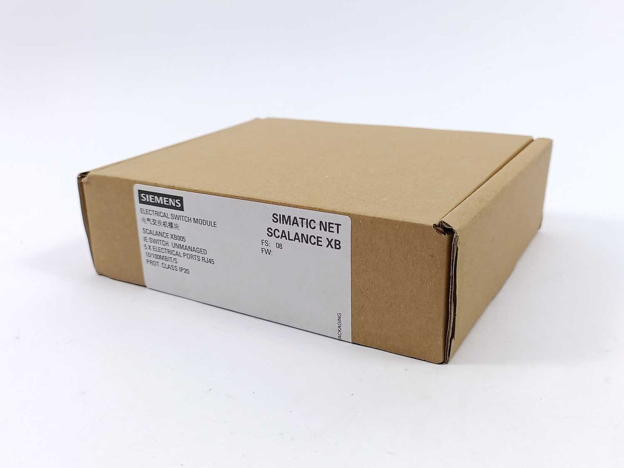 Siemens 6GK5005-0BA00-1AB2 SCALANCE XB005 Industrial Ethernet Switch