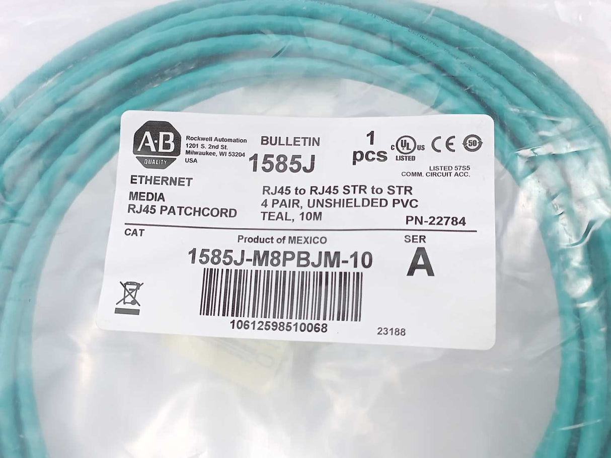 AB 1585J-M8PBJM-10 Ser A Cable 10m