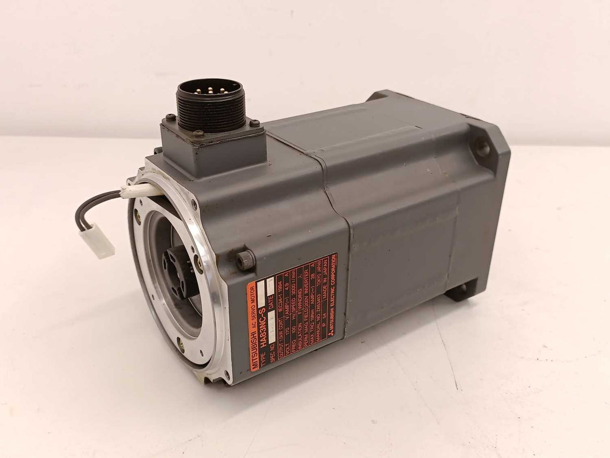 Mitsubishi HA83NC-S AC Servo Motor