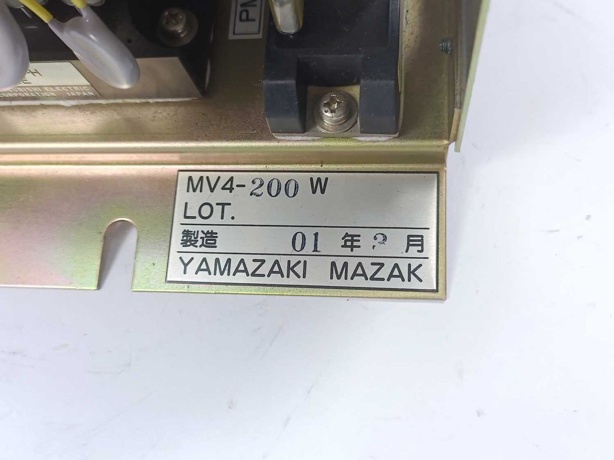 Mazak MV4-200 W Servo drive with ZTU-DRIV Board