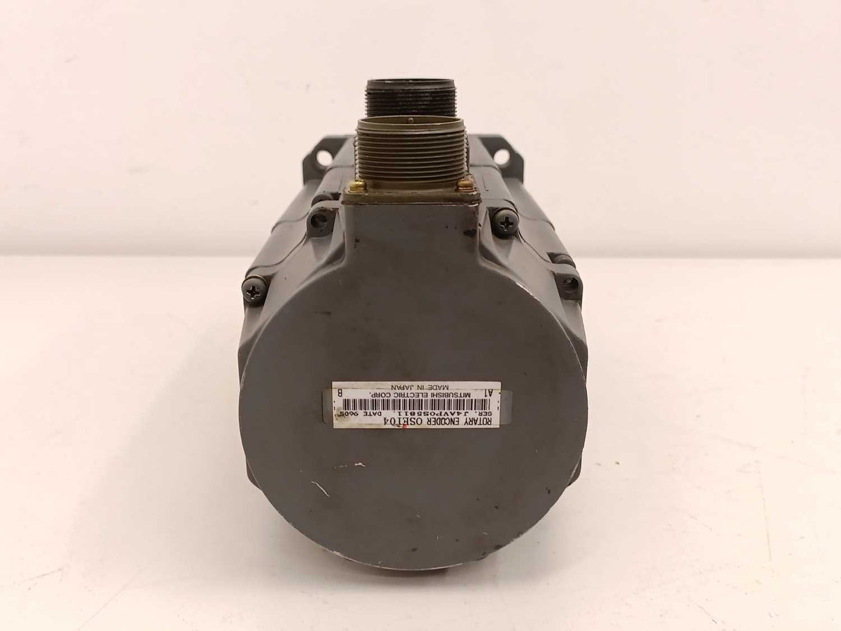 Mitsubishi HA80NC-S AC Servo Motor with OSE104 Encoder