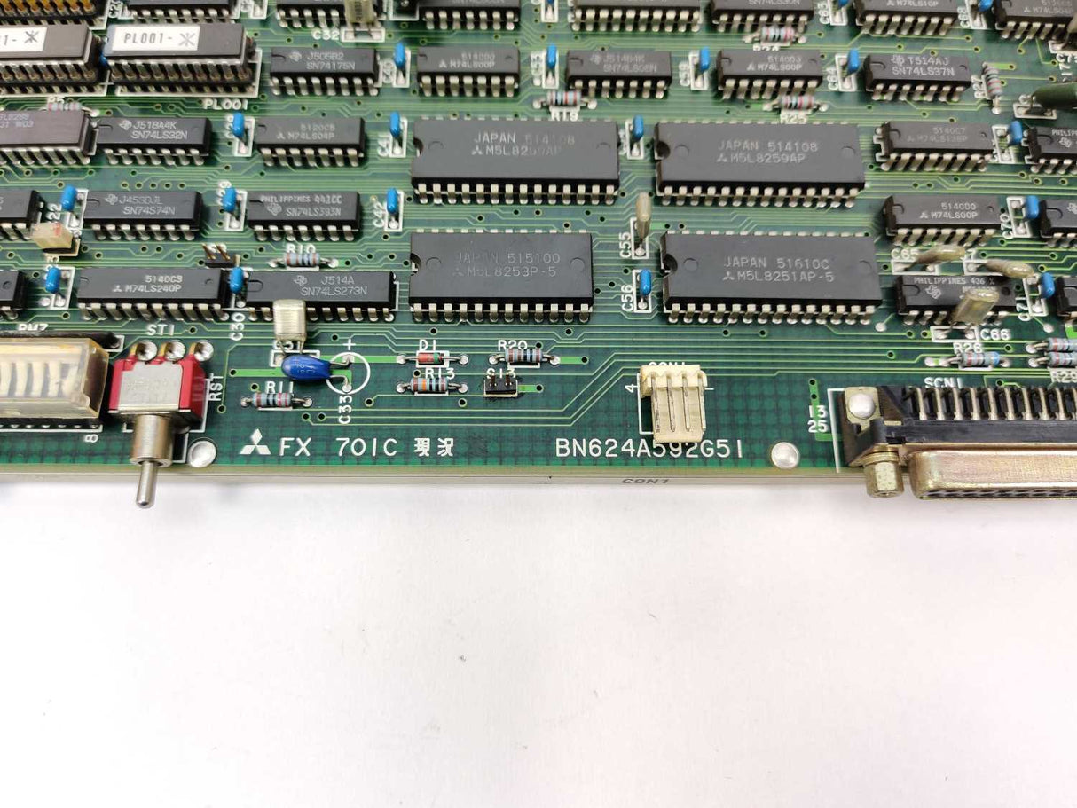 Mitsubishi FX701C BN624A592G51 Circuit board