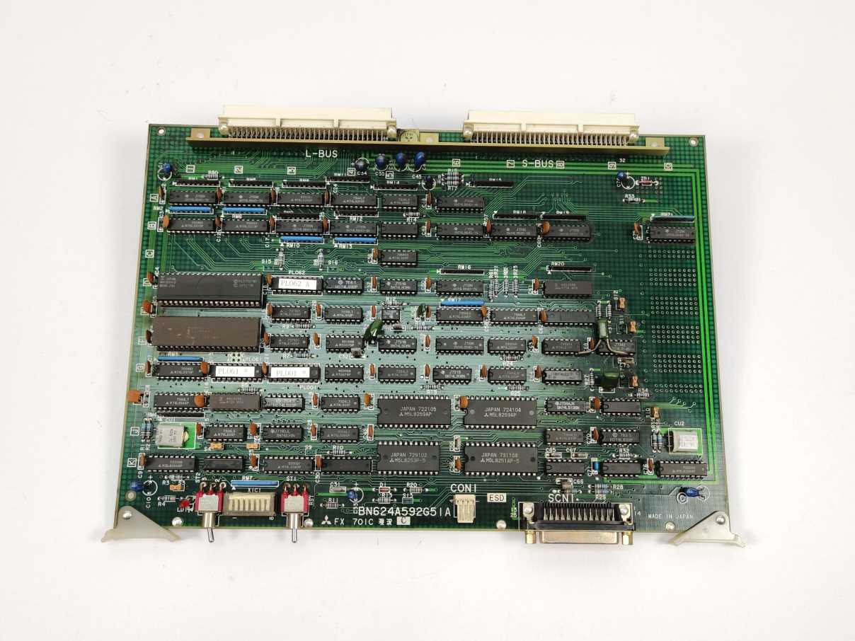 Mitsubishi FX701C BN624A592G51 A Circuit board