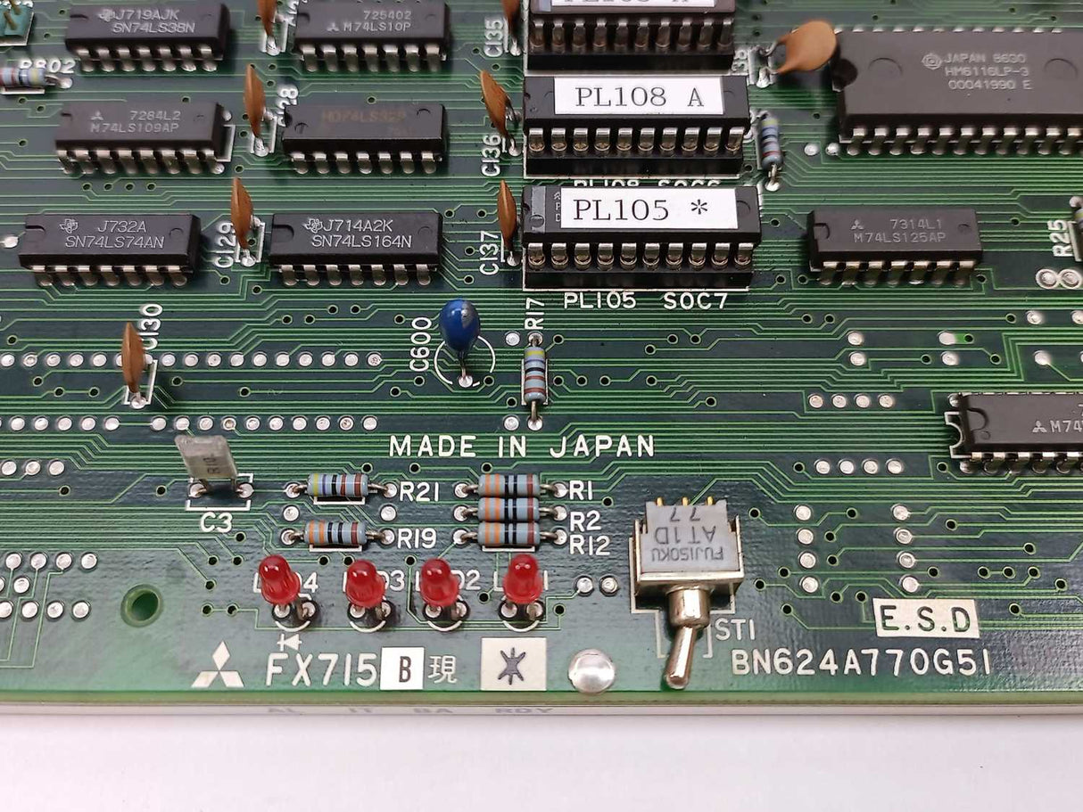 Mitsubishi FX715B BN624A770G5I Circuit Board