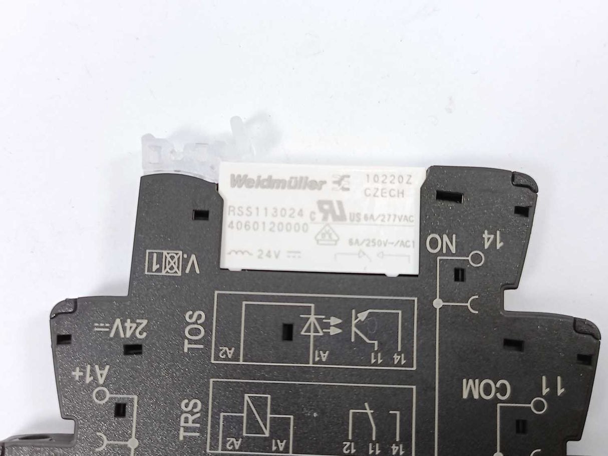 Weidmüller 1122770000 TRS 24VDC 1CO 10 Pcs.