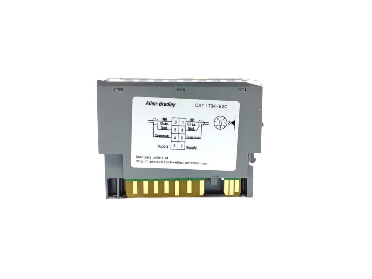 AB 1734-IE2C Ser. C POINT I/O 2 Point Analog Input Module FW: 3.004