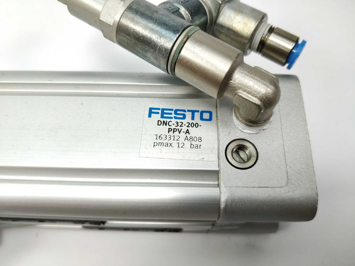 Festo DNC-32-200-PPV-A 163312 Standard cylinder with installation bracket