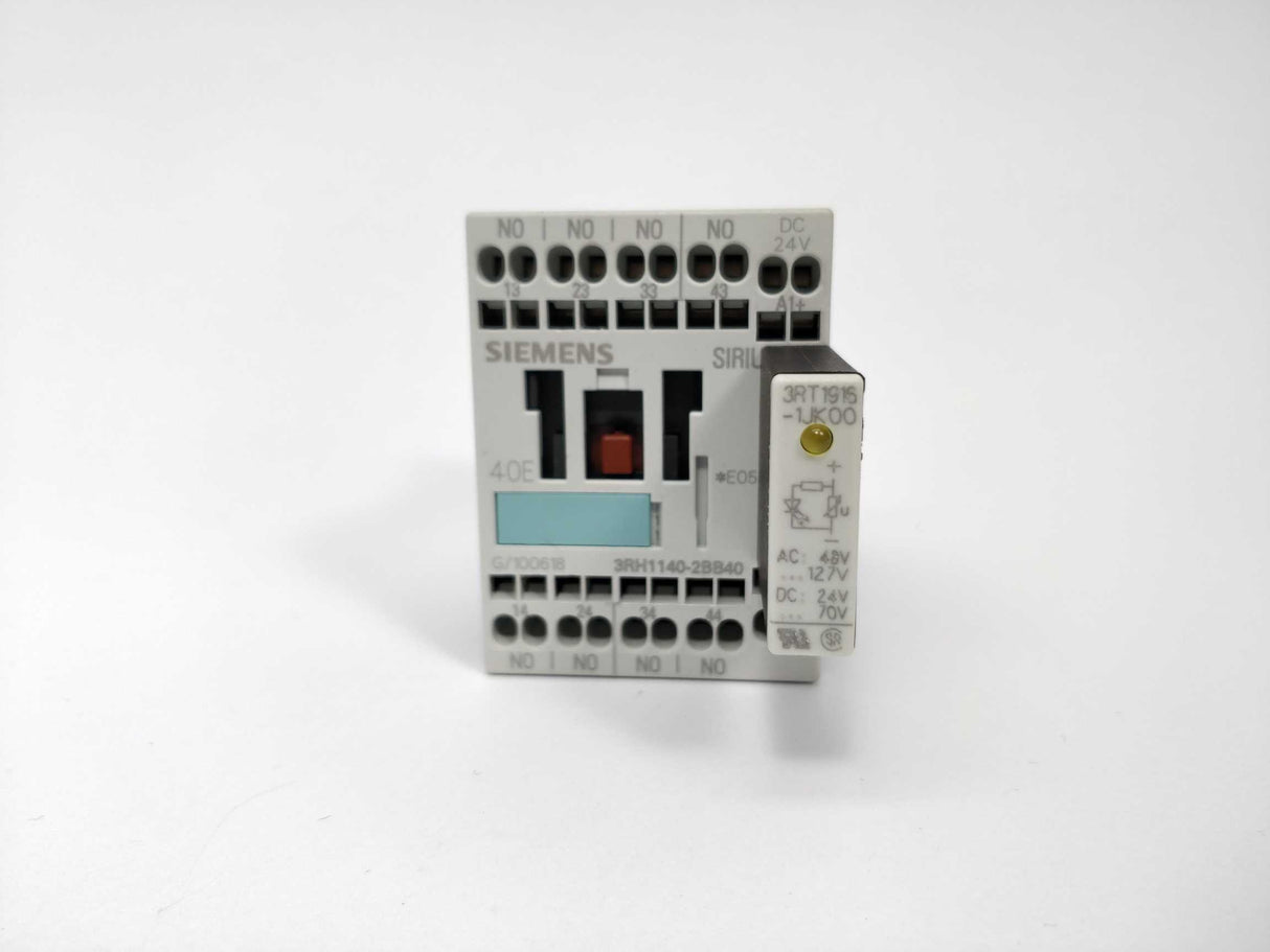 Siemens 3RH1140-2BB40 With 3RT1916-1JK00