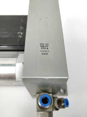 Festo DGC-63-600-KF-PPV-A 532451 A408 Linear drive Stroke: 1 mm - 5000 mm Piston diameter: 63 mm