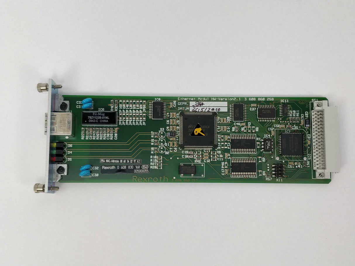 Rexroth 3 608 860 258 SMetch, Ethernet module, V2.1