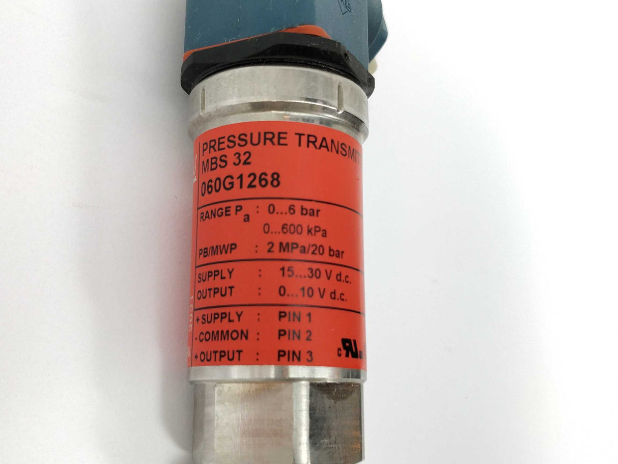 Danfoss 060G1268 Pressure Transmitter MBS 32