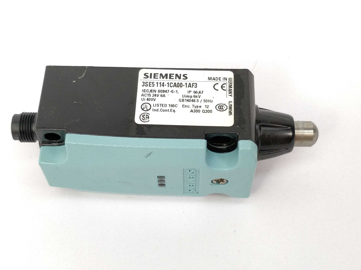 Siemens 3SE5114-1CA00-1AF3  Basic switch for position switch 3SE51