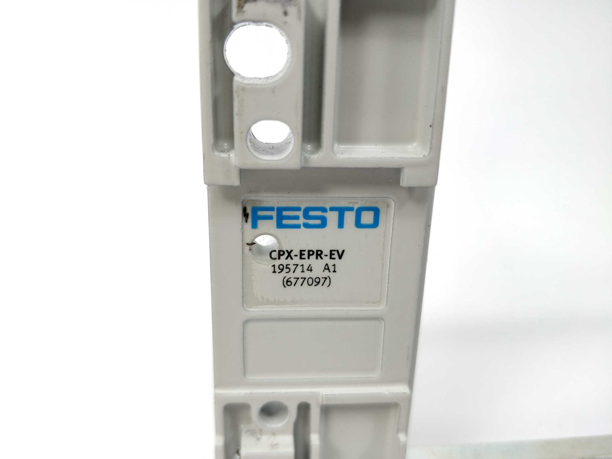 Festo CPX-EPR-EV 195714 (677097) END COVER WITH END PLATE CPX-EPL-EV 195716 (677096)