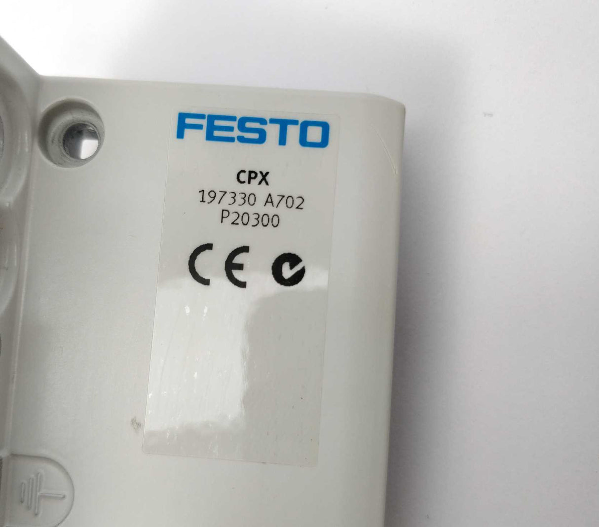 Festo CPX-EPR-EV 195714 (677097) END COVER WITH END PLATE CPX-EPL-EV 195716 (677096)