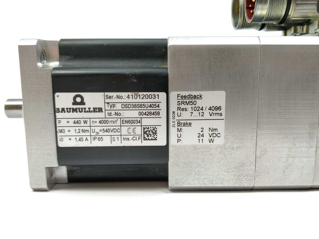 BAUMULLER DSD36S65U4054 Servo Motor