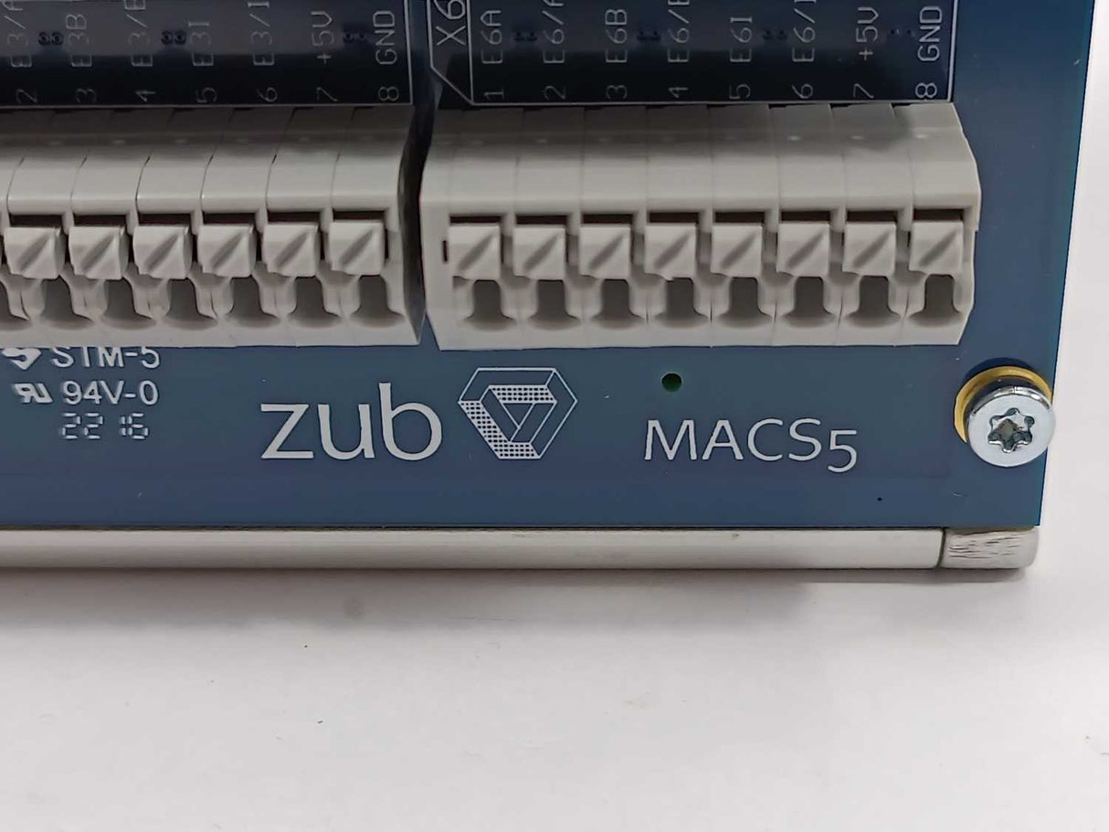 ZUB Machine Control MACS5 Motion Control Module