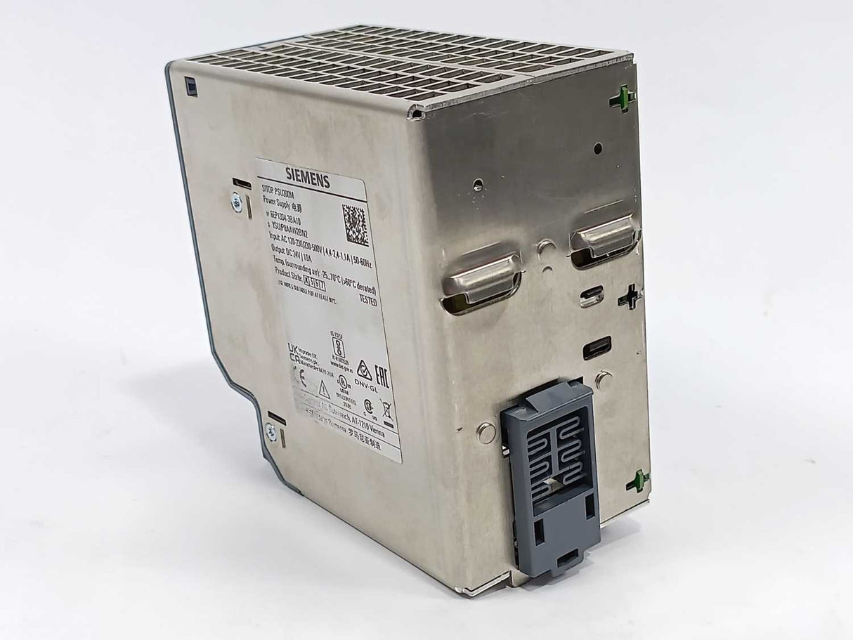 Siemens 6EP1334-3BA10 SITOP PSU200M DC 24 V/10 A