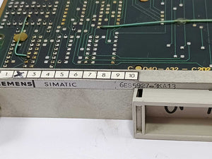 Siemens 6ES5927-3KA13 SIMATIC S5, 927 CPU FOR 150K CENTRAL CONTROLLER