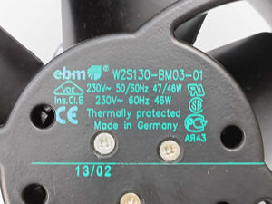 EBM  W2S130-BM03-01 AC Axial Fan, 230V